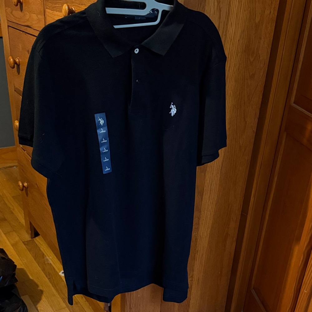 U.S. Polo Assn. Classic Black Polo Shirt